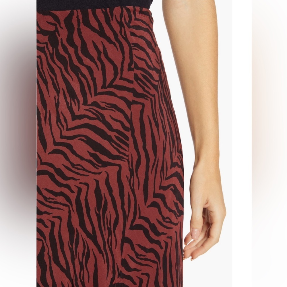 Rails Veda Print Midi skirt